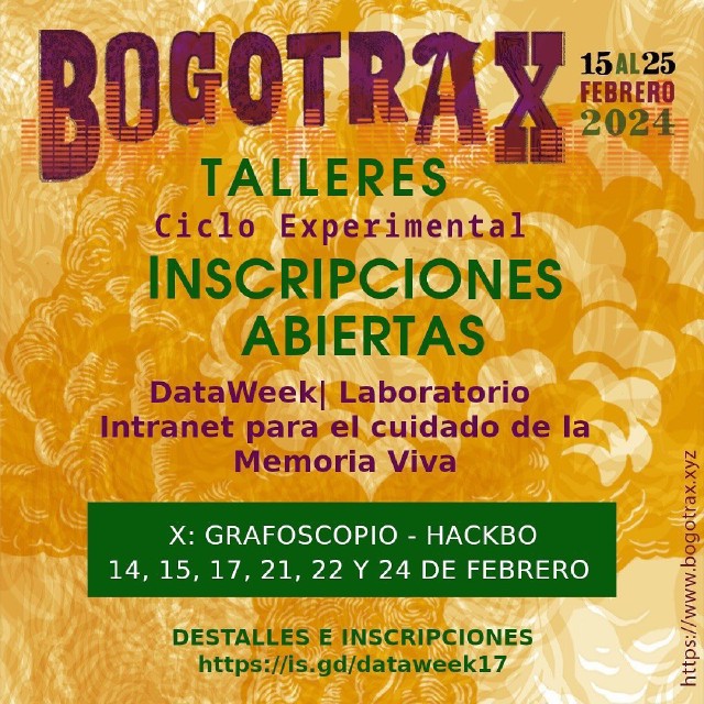 Banner del dataweek 17 en Bogotrax