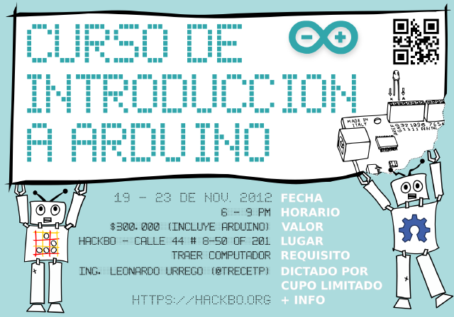 Curso de Introducción a Arduino | 19 - 23 de Noviembre 2012