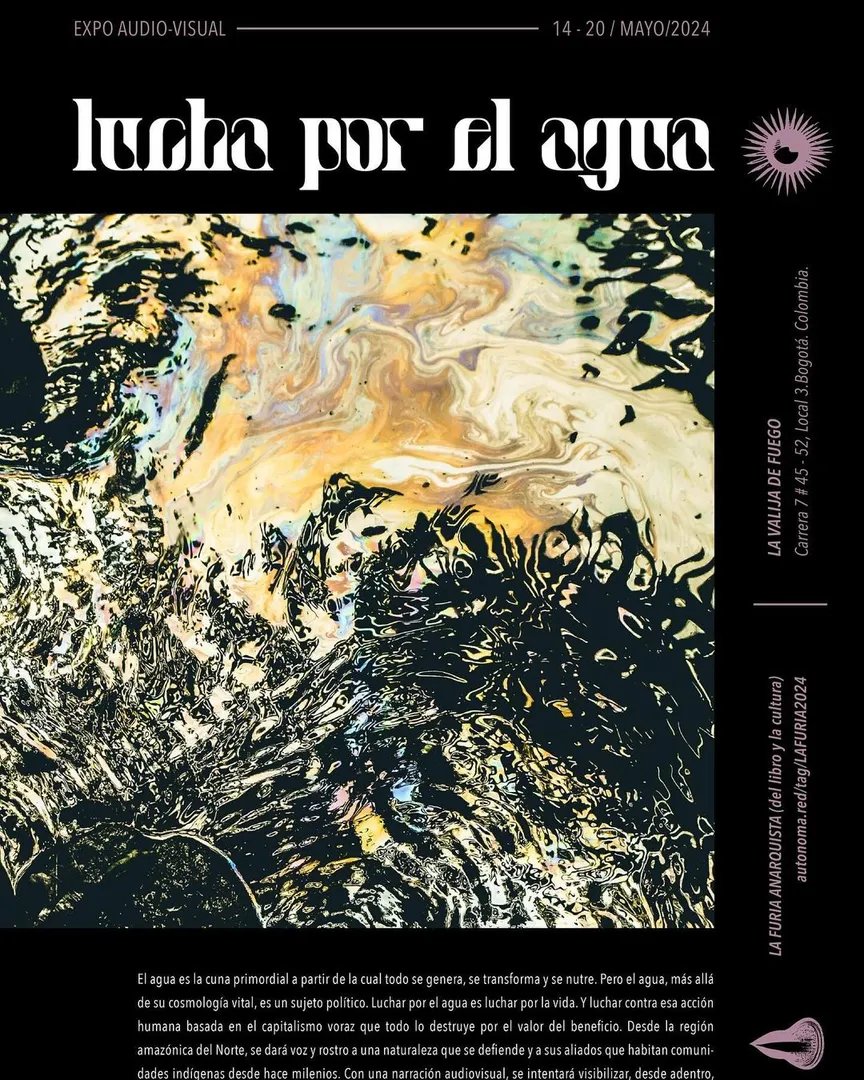 Lucah por el agua - Exposición | La Furia [del libro y la cultura] Anarqista | mayo 2024.