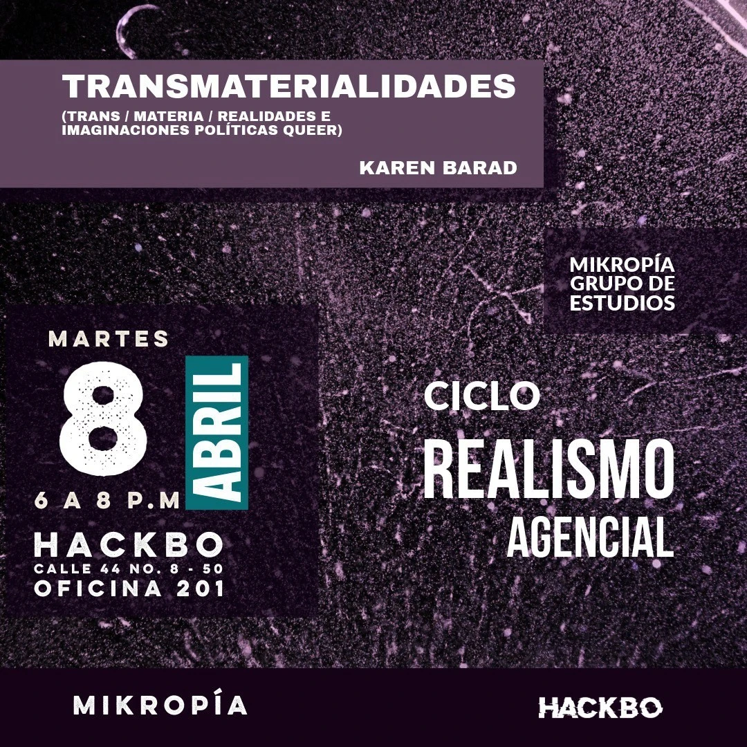Transmaterialidades Encuentro 1