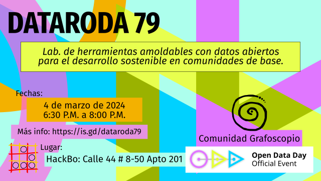 ODD 2024: Laboratorio de herramientas amoldables con datos abiertos para el desarrollo sostenible en comunidades de base.